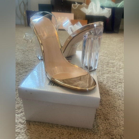 Fashion Nova Shoes - Fashion Nova Acrylic Pump - The Glass Slipper